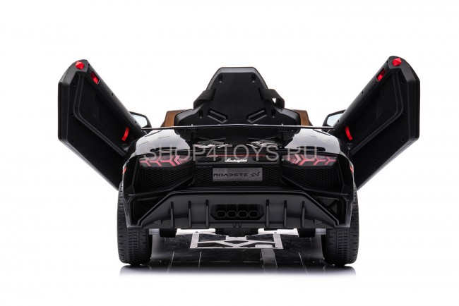 Детский электромобиль Lamborghini Aventador SV Roadster 2WD 12V - BDM0931-BLACK