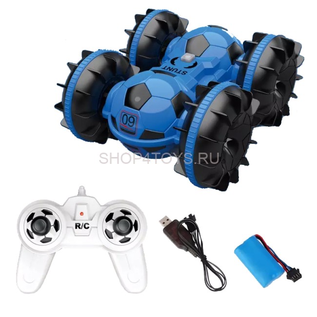 Радиоуправляемая амфибия MZ Football style 4WD 2.4G - YY2032-BLUE Радиоуправляемая амфибия MZ Football style 4WD 2.4G - YY2032-BLUE