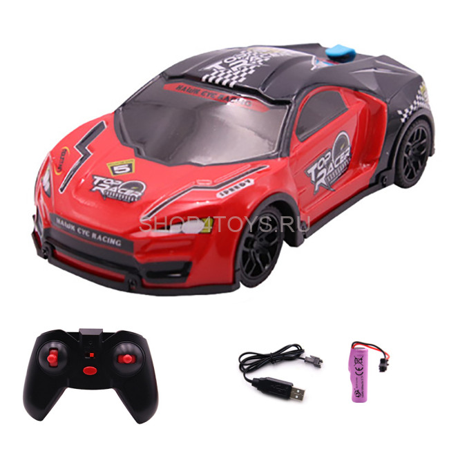 Радиоуправляемая спортивная машина (красный, пар, свет) - ZG-C1603-RED Радиоуправляемая спортивная машина (красный, пар, свет) - ZG-C1603-RED