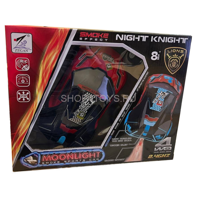 Радиоуправляемая спортивная машина (красный, пар, свет) - ZG-C1603-RED Радиоуправляемая спортивная машина (красный, пар, свет) - ZG-C1603-RED
