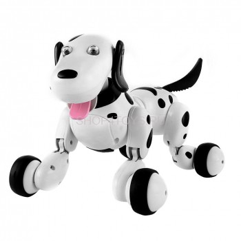 Радиоуправляемая умная собачка HappyCow Smart Dog Black - 777-338-RU Уникальный радиоуправляемый робот, который имеет реалистичную внешность собаки, может показывать различные эмоции и издавать звуки. Русская коробка и инструкция.