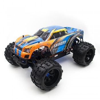 Радиоуправляемый джип HSP Savagery 4WD 1:8 2.4G - 94996-97291 Радиоуправляемая полноприводная модель внедорожника с электродвигателем 2399 KV, Li-Po аккумулятором и аппаратурой 2.4G.