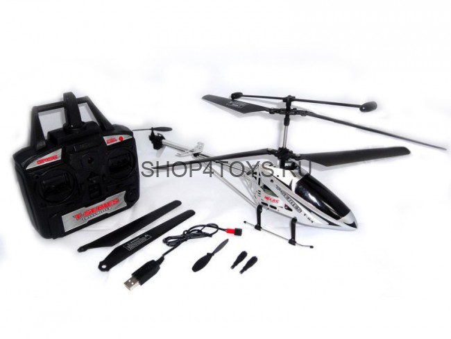 Радиоуправляемый вертолет MJX R/C i-Heli Shuttle Silver T64/T604 - T64