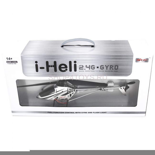 Радиоуправляемый вертолет MJX R/C i-Heli Shuttle Silver T64/T604 - T64