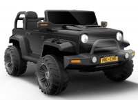 Детский электромобиль Jeep Hunter Black с полным приводом - CH9938