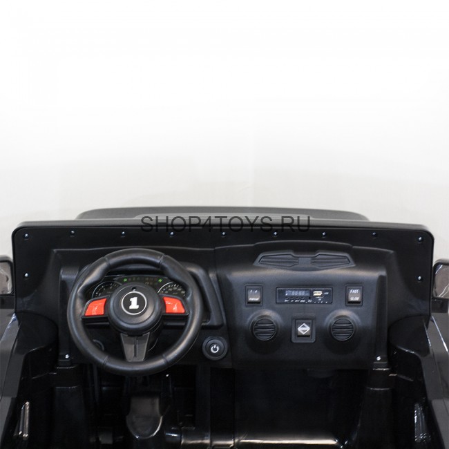 Детский электромобиль Jeep Hunter Black с полным приводом - CH9938 Детский электромобиль Jeep Hunter Black с полным приводом - CH9938