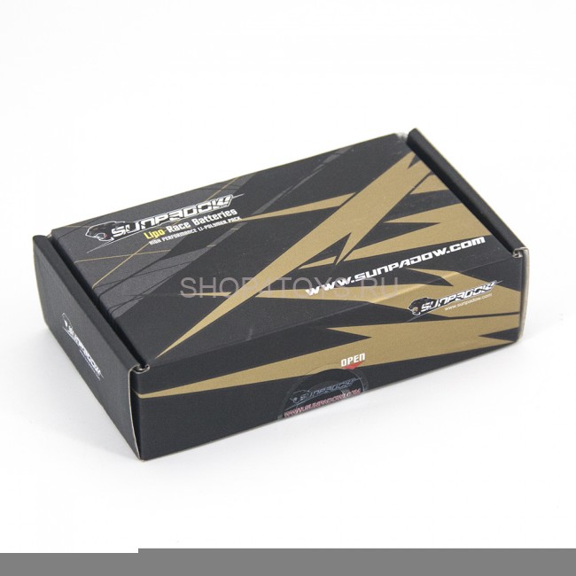 Аккумулятор Sunpadow Li-Po 7.4V 4500 40C SH TRX plug - SP-4500-2-40C-SH-T