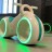 Беговел Star One Scooter - DB002-WHITE-GREEN