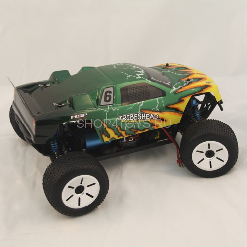 Радиоуправляемый внедорожник HSP Truggy Tribeshead 4WD 1:10 - 94124N TOP - 2.4G Радиоуправляемый внедорожник HSP Truggy Tribeshead 4WD 1:10 - 94124N TOP - 2.4G