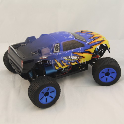 Радиоуправляемый внедорожник HSP Truggy Tribeshead 4WD 1:10 - 94124N TOP - 2.4G Радиоуправляемый внедорожник HSP Truggy Tribeshead 4WD 1:10 - 94124N TOP - 2.4G
