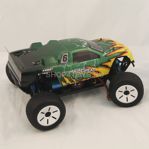 Радиоуправляемый внедорожник HSP Truggy Tribeshead 4WD 1:10 - 94124N TOP - 2.4G Радиоуправляемый внедорожник HSP Truggy Tribeshead 4WD 1:10 - 94124N TOP - 2.4G