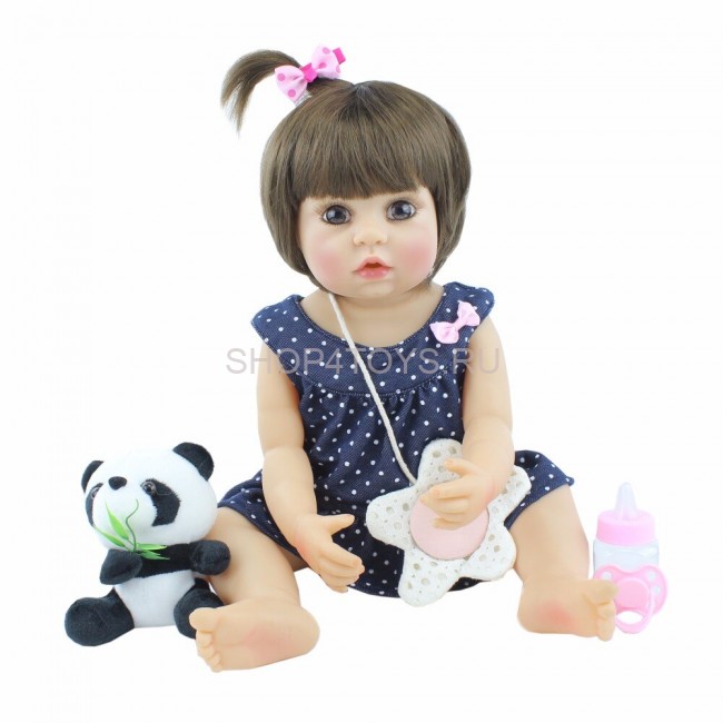 Реборн силиконовая девочка Настюша