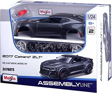 Сборная металлическая модель Maisto 2017 Camaro ZL1 1:24 - 39900
