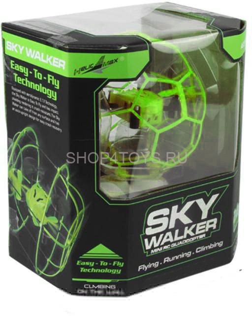 Радиоуправляемый квадрокоптер Helimax Green SkyWalker в сетке - HM1340-GREEN Радиоуправляемый квадрокоптер Helimax Green SkyWalker в сетке - HM1340-GREEN