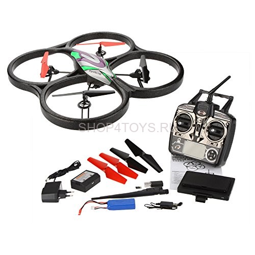 Радиоуправляемый квадрокоптер WLToys V666 FPV Camera UFO Drones 2.4G - V666 FPV Радиоуправляемый квадрокоптер WLToys V666 FPV Camera UFO Drones 2.4G - V666 FPV