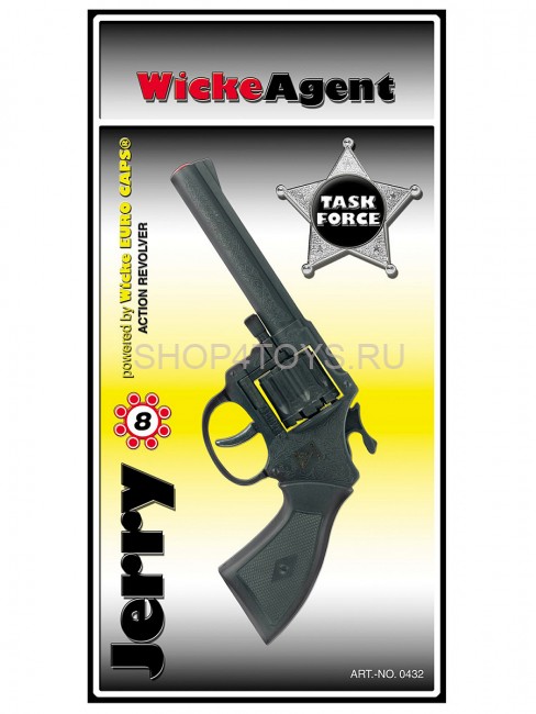 Пистолет на 8 пистонов Sohnie-Wicke Jerry 19.2 см - SW-0432F Пистолет на 8 пистонов Sohnie-Wicke Jerry 19.2 см - SW-0432F