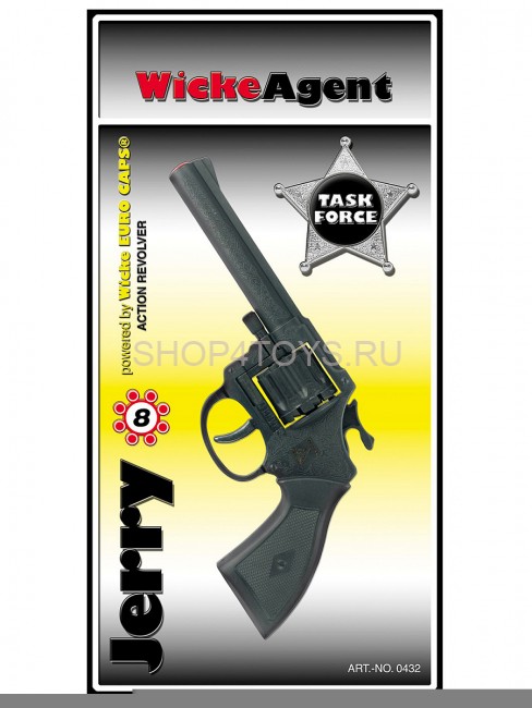 Пистолет на 8 пистонов Sohnie-Wicke Jerry 19.2 см - SW-0432F Пистолет на 8 пистонов Sohnie-Wicke Jerry 19.2 см - SW-0432F