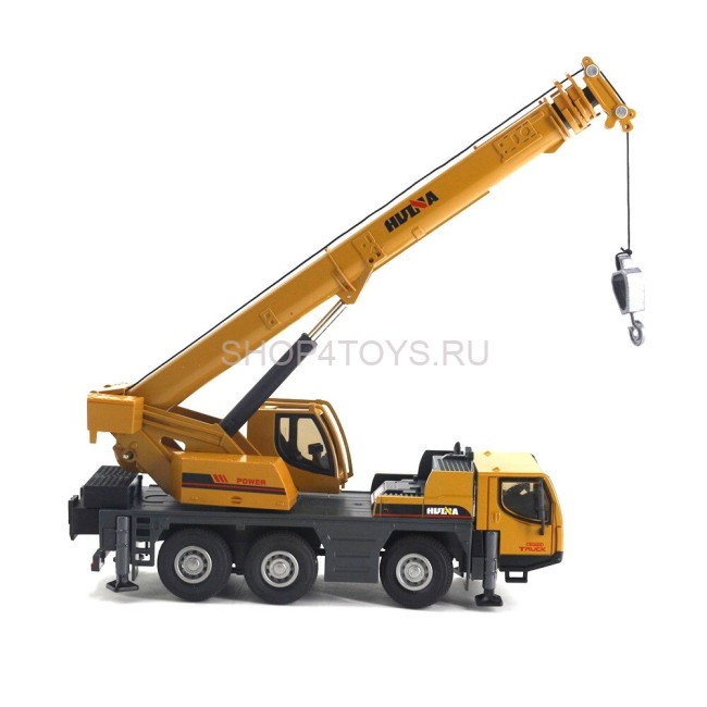 Металлический грузовик - кран со стрелой Huina 1:50 - HN1702