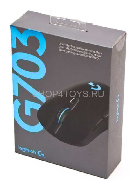 Беспроводная мышь Logitech G703 HERO RGB LIGHTSPEED Black - 910-005644 Беспроводная мышь Logitech G703 HERO RGB LIGHTSPEED Black - 910-005644