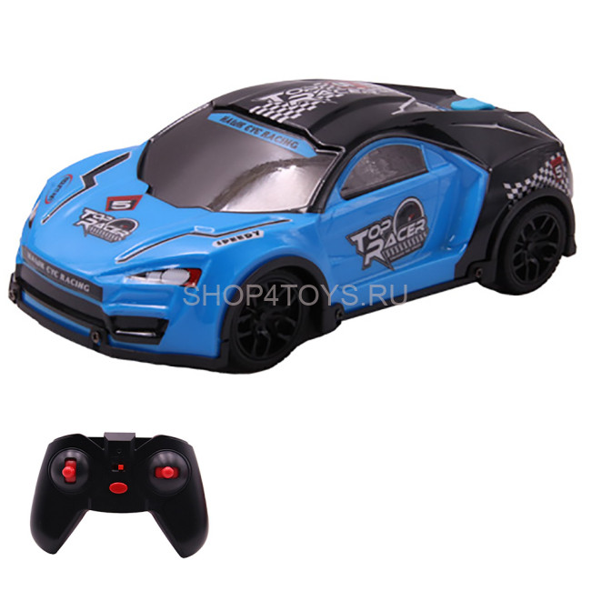 Радиоуправляемая спортивная машина (синий, пар, свет) - ZG-C1603-BLUE Радиоуправляемая спортивная машина (синий, пар, свет) - ZG-C1603-BLUE