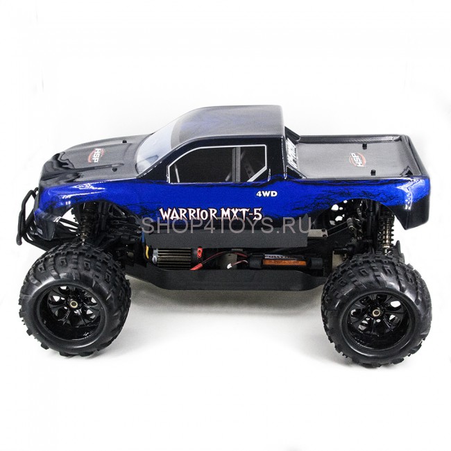 Радиоуправляемый внедорожник HSP Sheleton Blue EP Brushless 4WD 1:5 2.4G - 94080-14050-BL Радиоуправляемый внедорожник HSP Sheleton Blue EP Brushless 4WD 1:5 2.4G - 94080-14050-BL