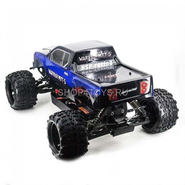 Радиоуправляемый внедорожник HSP Sheleton Blue EP Brushless 4WD 1:5 2.4G - 94080-14050-BL Радиоуправляемый внедорожник HSP Sheleton Blue EP Brushless 4WD 1:5 2.4G - 94080-14050-BL