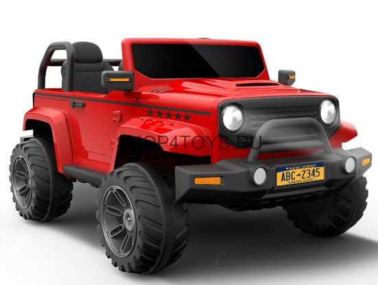 Детский электромобиль Jeep Hunter Red с полным приводом - CH9938-RED Детский электромобиль Jeep Hunter Red с полным приводом - CH9938-RED