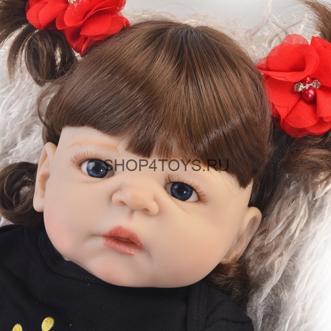 Реборн с силиконовым телом девочка Даяна Реборн с силиконовым телом девочка Даяна