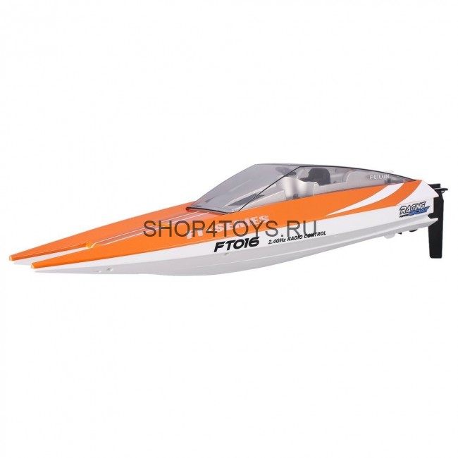 Радиоуправляемый катер Feilun FT016 Racing Boat Orange RTR 2.4G - FT016