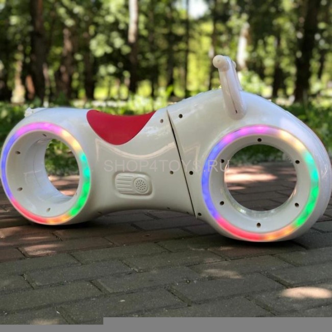 Беговел Star One Scooter - DB002-WHITE-RED