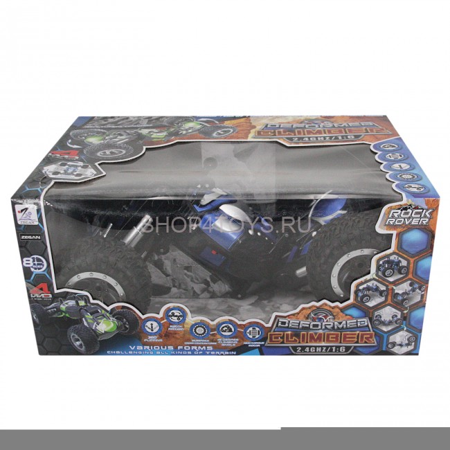 Радиоуправляемый трюковый вездеход Zegan Твистер 1:6 - ZG-C1251-BLUE