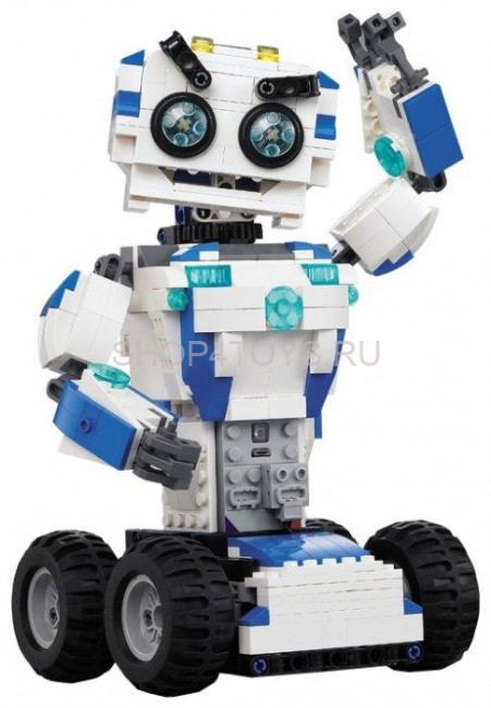 Конструктор радиоуправляемый CADA deTech DADA Роберт (28 см, один двигатель, 606 деталей) - C51028W Конструктор радиоуправляемый CADA deTech DADA Роберт (28 см, один двигатель, 606 деталей) - C51028W