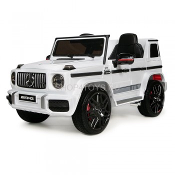 Детский электромобиль Mercedes-Benz G63 AMG 12V - BBH-0003-WHITE Детский электромобиль Mercedes-Benz G63 AMG 12V - BBH-0003-WHITE