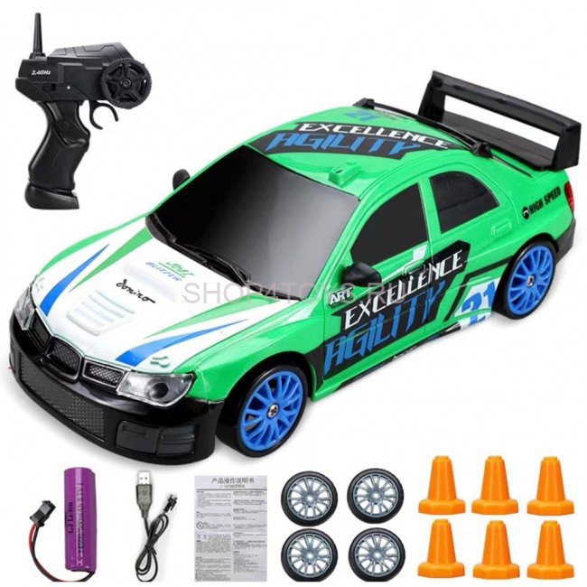 Радиоуправляемая машина для дрифта Subaru Impreza WRX (сменные колеса, фишки) - SC24A12 Радиоуправляемая машина для дрифта Subaru Impreza WRX (сменные колеса, фишки) - SC24A12