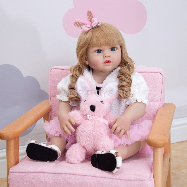 Реборн силиконовая девочка Мэриэль