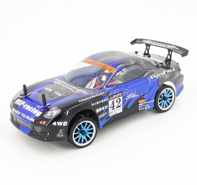 Радиоуправляемый автомобиль для дрифта HSP Flying Fish 2 - 1:16 4WD - 94163-16375 - 2.4G Радиоуправляемый автомобиль для дрифта HSP Flying Fish 2 - 1:16 4WD - 94163-16375 - 2.4G