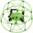 Радиоуправляемый квадрокоптер с защитной сеткой Green SkyWalker - HM1336-GREEN