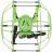 Радиоуправляемый квадрокоптер с защитной сеткой Green SkyWalker - HM1336-GREEN