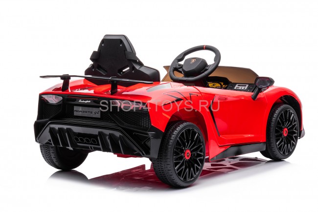 Детский электромобиль Lamborghini Aventador SV Roadster 2WD 12V - BDM0931-RED Детский электромобиль Lamborghini Aventador SV Roadster 2WD 12V - BDM0931-RED