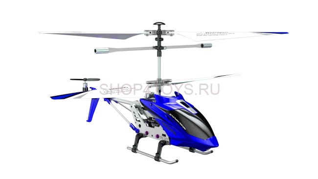 Радиоуправляемый вертолет Syma S107H Blue 2.4G с функцией зависания - S107H Радиоуправляемый вертолет Syma S107H Blue 2.4G с функцией зависания - S107H