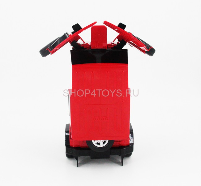 Радиоуправляемый робот трансформер Jeep Rubicon Red 1:14 - 2329PF