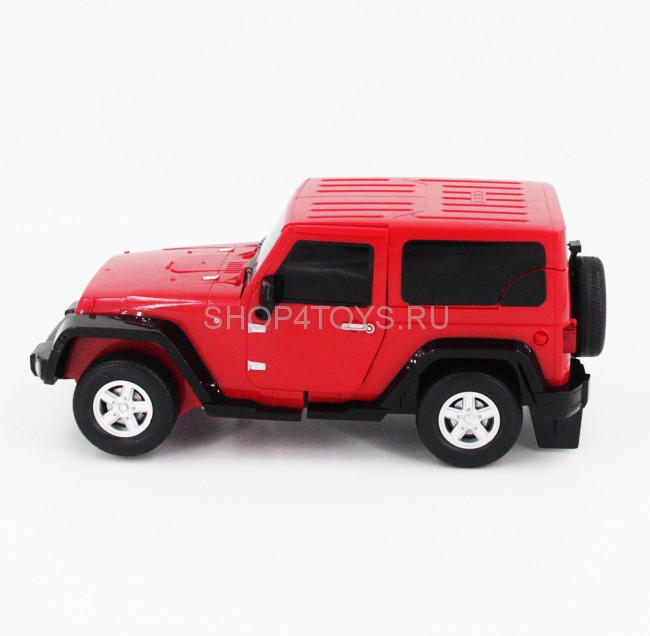 Радиоуправляемый робот трансформер Jeep Rubicon Red 1:14 - 2329PF