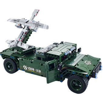 Радиоуправляемый конструктор боевой джип QiHui Technics 4CH 2.4G 502 детали - QH8013 Радиоуправляемый конструктор боевой джип QiHui Technics 4CH 2.4G 502 детали - QH8013