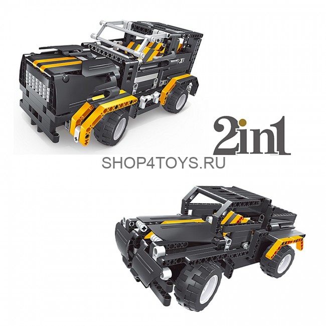 Радиоуправляемый конструктор QiHui "Black Hums" (509 деталей) - QH8001 Радиоуправляемый конструктор QiHui "Black Hums" (509 деталей) - QH8001