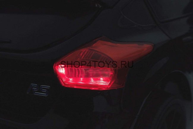 Детский электромобиль Dake Ford Focus RS Black 12V 2.4G - F777-BLACK