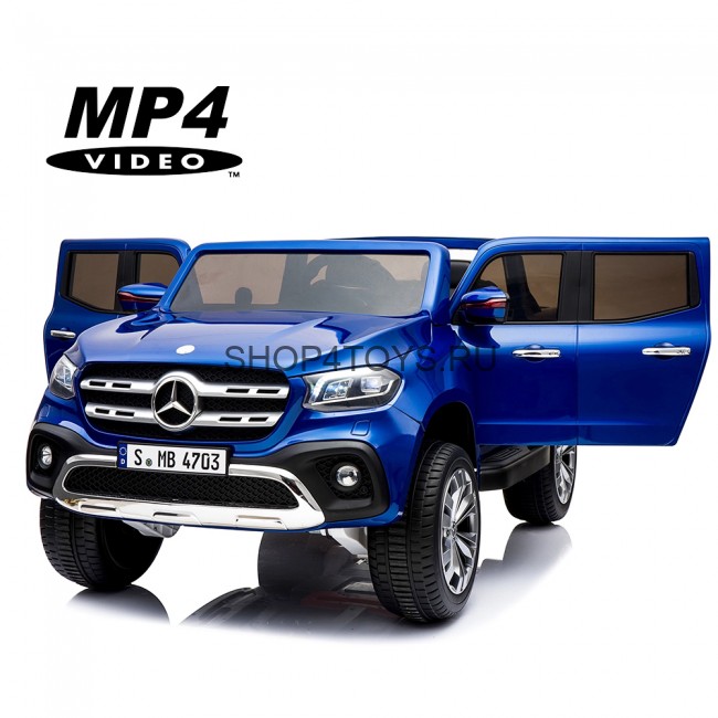 Электромобиль Mercedes-Benz X-Class 4WD MP4 - XMX606-BLUE-PAINT-MP4 Электромобиль Mercedes-Benz X-Class 4WD MP4 - XMX606-BLUE-PAINT-MP4