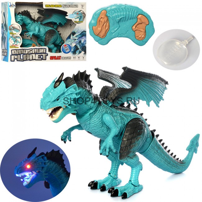 Радиоуправляемый синий дракон (дышит паром) - RS6158A Радиоуправляемый синий дракон (дышит паром) - RS6158A