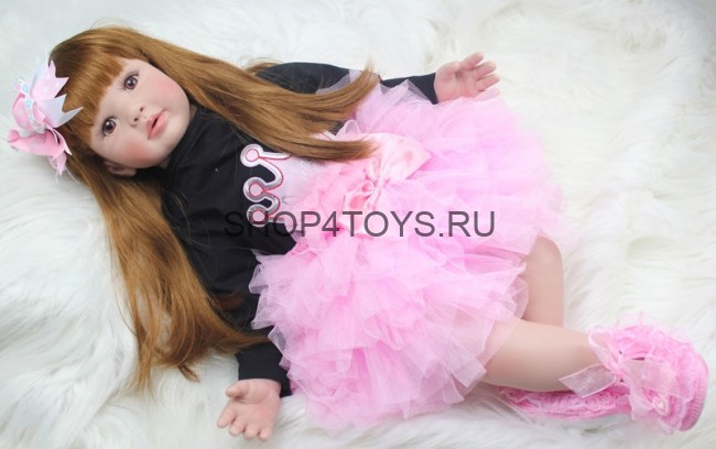 Кукла реборн Анна, реборн с туфлями