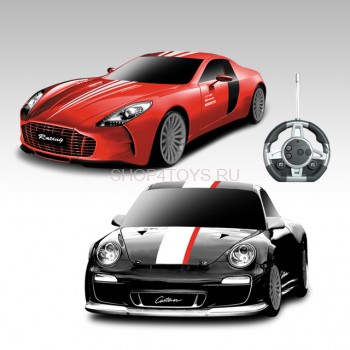 Радиоуправляемый конструктор - автомобили Aston Martin и Porsche - 2028-2F03B Это не просто радиоуправляемая игрушка, но и конструктор. В набор конструктора входит 40 деталей для сборки 2 разных автомобилей
