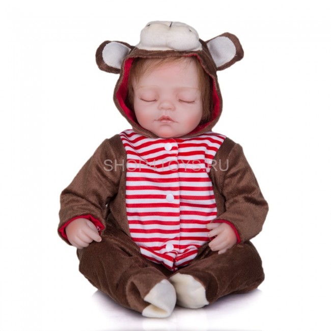 Реборн спящий мальчик Максимка